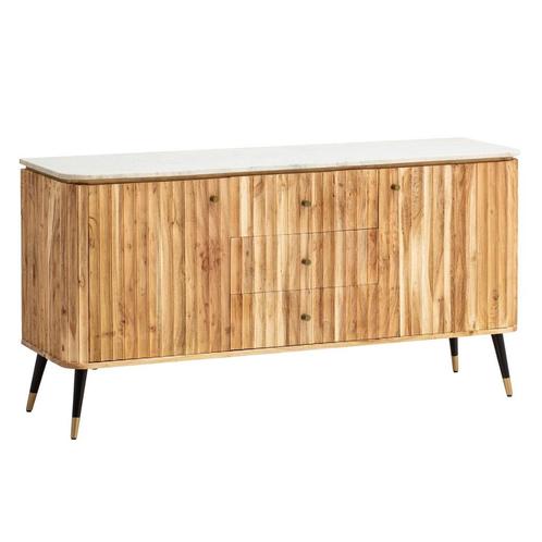 Dressoir Bryce 100cm-WL7M155, Huis en Inrichting, Kasten | Dressoirs, Ophalen of Verzenden