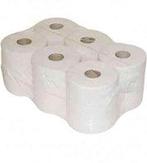Poetspapier midi 2-lgs cellulose - geperforeerd 6 rollen, Verzenden