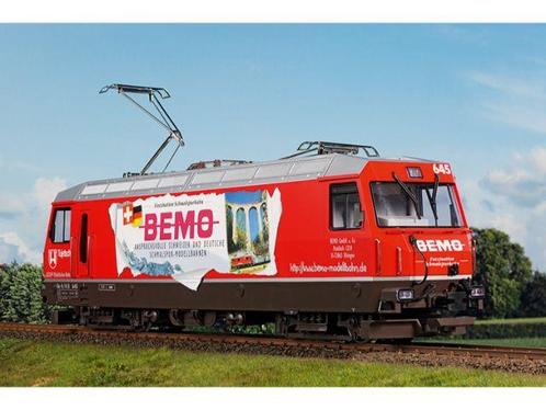 RhB Elektrolok nr 645, Tujetsch mit BEMO Vollwerbung, Ge..., Hobby en Vrije tijd, Modeltreinen | Overige schalen, Overige typen
