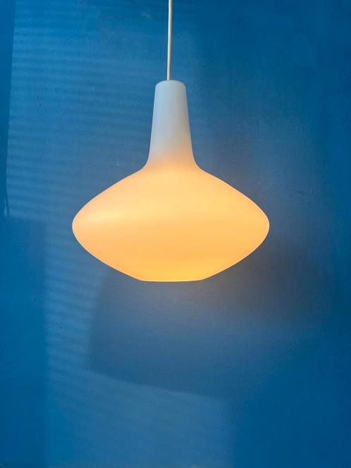 Opaline Glass Bulbo Pendant Lamp by Lisa Johansson Pape fo, Huis en Inrichting, Lampen | Hanglampen, Nieuw, Ophalen of Verzenden
