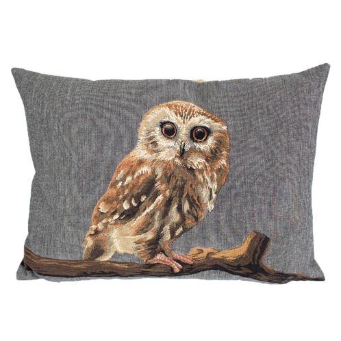 gobelin kussen steenuil 30x45cm, Huis en Inrichting, Woonaccessoires | Overige, Verzenden