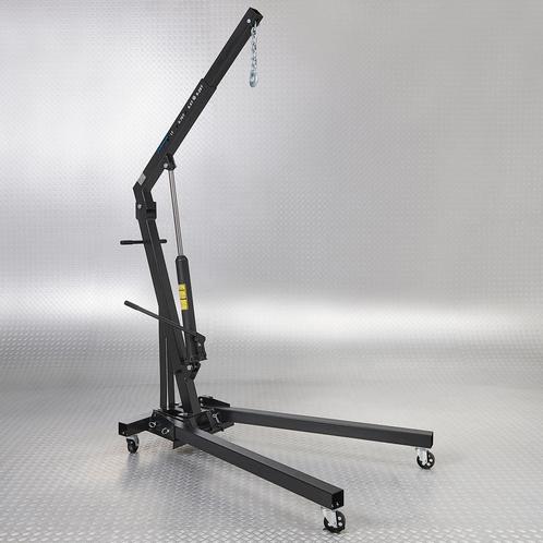 Datona Garagekraan hydraulisch 1 ton - Datona - Matzwart, Auto diversen, Autogereedschap, Nieuw, Ophalen of Verzenden
