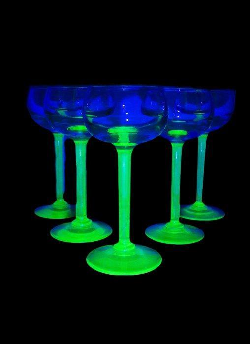 Verres à vin dAlsace Français en verre duranium - Wijnglas, Antiek en Kunst, Antiek | Glas en Kristal