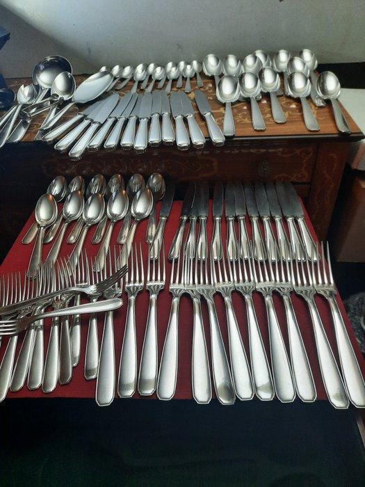 Argental - Bestekset voor 12 personen (91) - Verzilverd,, Antiek en Kunst, Antiek | Meubels | Tafels