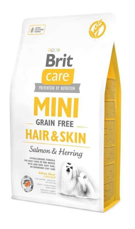 Brit Care Mini Hair & Skin 2 kg., Dieren en Toebehoren, Dierenvoeding, Ophalen of Verzenden