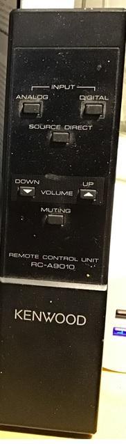 Afstandsbediening Kenwood rc-a9010, Audio, Tv en Foto, Afstandsbedieningen, Origineel, Nieuw, Ophalen of Verzenden
