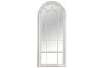Vintage wandspiegel CASTILLO 140cm creme in shabby chic, Ophalen of Verzenden, Nieuw