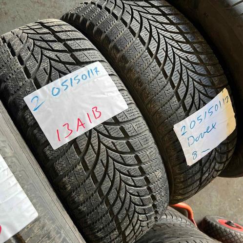 2 x Dovex 205-50-17 Winterbanden 8mm, Auto-onderdelen, Banden en Velgen, 17 inch, Winterbanden, 205 mm, Personenwagen, Gebruikt