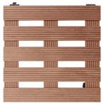 Plantentrolleys 2 st 30x30x7,5 cm HKC bruin (Tuinieren), Verzenden, Nieuw