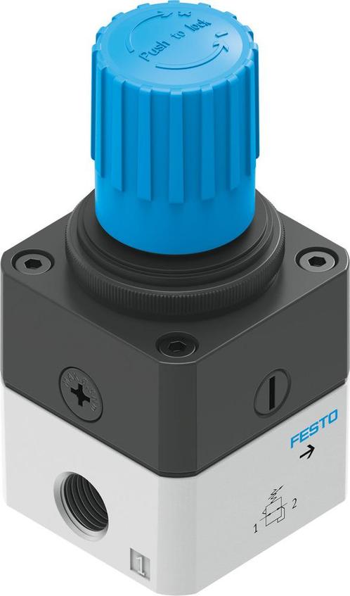 Festo Precisiedrukregelventiel G1/4 0.05-4bar 2000l/min -, Doe-het-zelf en Verbouw, Gereedschap | Machine-onderdelen en Toebehoren