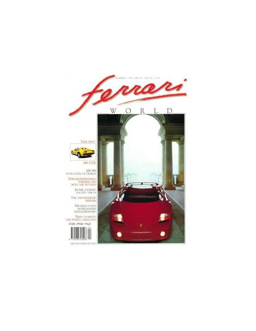 1989 FERRARI WORLD MAGAZINE 4 ENGELS, Boeken, Auto's | Folders en Tijdschriften, Ferrari