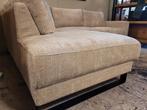Hoekbank beige taupe | voorraad ACTIE!, Verzenden, Nieuw, Hout, Modern, hotelchique, industrieel