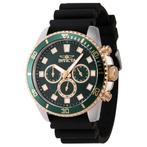 Invicta - 4612 - black, Verzenden, Nieuw