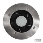 Set 6 stuks Puck grondspot solar LED Tuinverlichting, Tuin en Terras, Buitenverlichting, Kunststof, Verzenden, Minder dan 50 watt