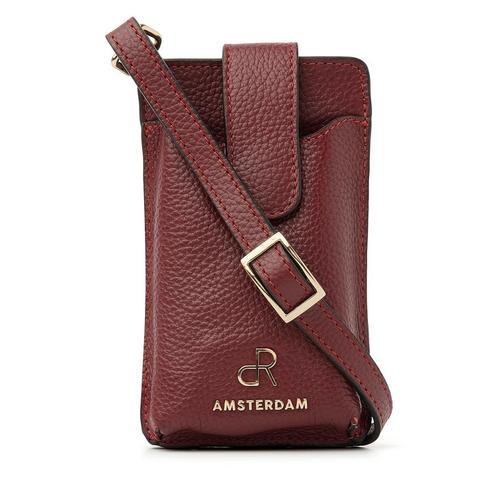 -50% dR Amsterdam  dR Amsterdam Telefoontas  maat One size, Sieraden, Tassen en Uiterlijk, Tassen | Damestassen, Rood, Nieuw, Verzenden