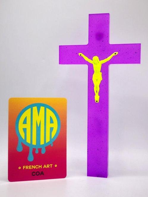 AMA (1985) - Neon Paradise, Antiek en Kunst, Kunst | Schilderijen | Modern