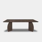 Tafel Rechthoekig Eikenhout  Driehoek  220x100, Huis en Inrichting, Tafels | Eettafels, Nieuw