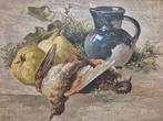 Europese school (XX) - Jagdstillleben mit Vögeln, Antiek en Kunst, Kunst | Schilderijen | Klassiek