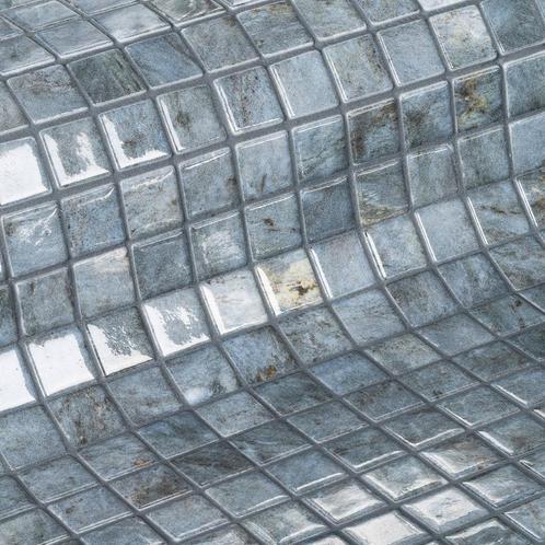 Mozaiek Ezarri Gemma Hematite 2,5x2,5 cm (Prijs per 2,00 M2), Doe-het-zelf en Verbouw, Sanitair, Ophalen of Verzenden