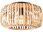 Brilliant Woodrow - Plafondlamp - E27 max 1x60W - Bamboe, Huis en Inrichting, Woonaccessoires | Overige, Verzenden, Zo goed als nieuw