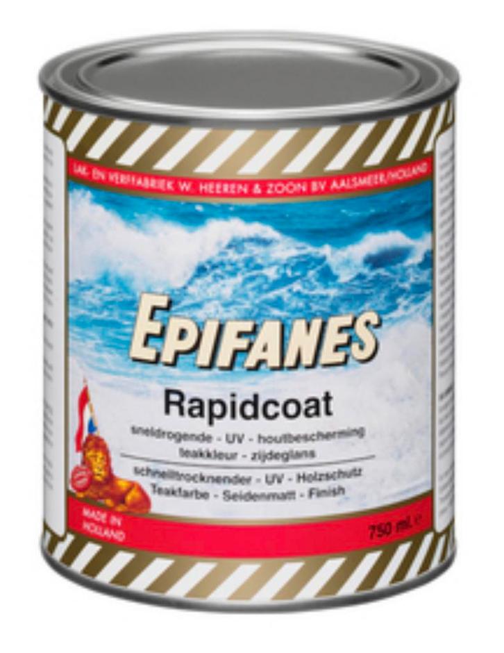 Epifanes Rapidcoat UV-beschermende licht getinte (teak) zijd, Watersport en Boten, Accessoires en Onderhoud, Nieuw, Ophalen of Verzenden