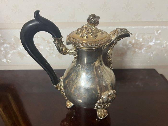 Theepot - .800 zilver, Antiek en Kunst, Antiek | Goud en Zilver