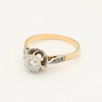 Ring - 18 karaat Roségoud, Platina Diamant (Natuurlijk), Nieuw