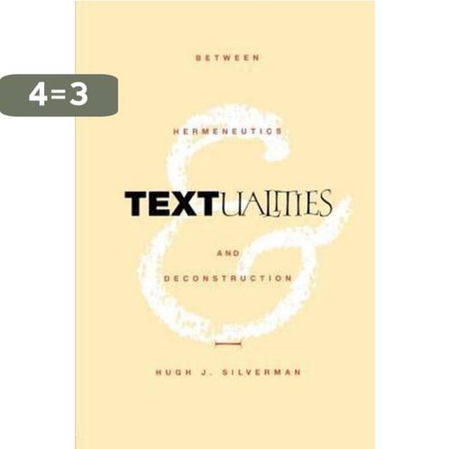 Textualities 9780415908191 Hugh J. Silverman, Boeken, Overige Boeken, Gelezen, Verzenden