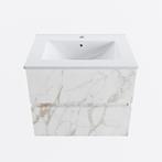 MONDIAZ VICA 60cm badmeubel onderkast Carrara 2 lades., Ophalen of Verzenden, Nieuw, Bad