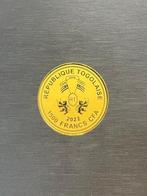 Togo. 1500 Francs 2022, Lion. 1/200 oz (.999) (Zonder