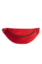 Grote Banaan Heuptas Rood Fanny Pack Twee Vakken Zwarte Band, Ophalen of Verzenden, Nieuw, Overige typen