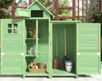 Houten Tuinkast met PVC Dak: Opslag Gereedschap & Apparatuur, Verzenden, Nieuw