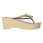 Uzurii Green Crocodile Switch High Heel Dames Slippers Gold, Kleding | Dames, Schoenen, Nieuw