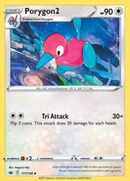 Porygon2 117/198 Chilling Reign, Hobby en Vrije tijd, Verzamelkaartspellen | Pokémon, Ophalen of Verzenden, Nieuw, Losse kaart