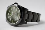 Horloge Rolex Airking Custom Black Blaken goede conditie, Staal, Polshorloge, Ophalen of Verzenden, Zo goed als nieuw