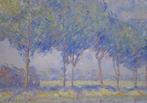 Chris van Dijk (1952) - Impressionist  Canal de Bourgogne, Antiek en Kunst