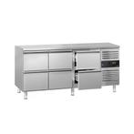 GGM Gastro | Koelwerkbank ECO - 1795x700mm - met 6 laden |, Verzenden, Nieuw in verpakking, RVS Meubilair