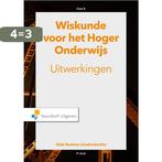 Wiskunde voor het hoger onderwijs Deel B Uitwerkingen, Verzenden, Zo goed als nieuw, Wim Groen