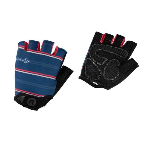 Dames zomer handschoenen Stripe Pink/blauw, Fietsen en Brommers, Fietsaccessoires | Fietskleding, Dames, Nieuw, Verzenden