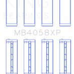 King Engine Bearings Nissan VQ35DE Performance Main Bearing, Auto-onderdelen, Motor en Toebehoren, Ophalen of Verzenden, Nieuw