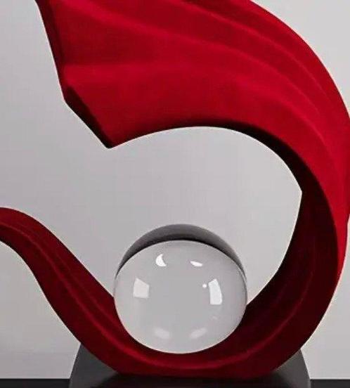 Presse-papier - Fluweel, Hars/polyester, Kristal, Antiek en Kunst, Kunst | Designobjecten