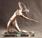 Art Deco beeld - sculptuur, Exotische danseres - 24 cm -