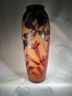 Emile Gallé, dArgental - Vaas - Glas - H. 32 cm, Antiek en Kunst