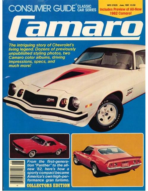 CAMARO, CONSUMER GUIDE CLASSIC CAR SERIES, Boeken, Auto's | Boeken, Chevrolet