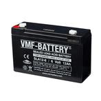VMF AGM Sealed 6V 12Ah - Loodzuur - AGM - SLA12-6, Nieuw