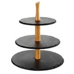 Natuursteen etagère | 3-etages, Verzenden