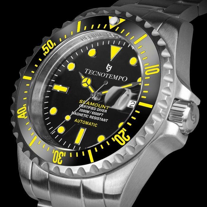 Tecnotempo - Automatic - Diver 2000M SEAMOUNT - Limited, Sieraden, Tassen en Uiterlijk, Horloges | Heren