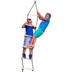 Touwladder - 6 sporten - 35x200 cm - tot 100 kg - grenenhout, Doe-het-zelf en Verbouw, Ladders en Trappen, Ophalen of Verzenden