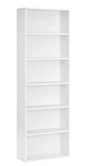 Boekenkast 6 Lagen – Moderne Opbergruimte met Verstelbare Pl, Verzenden, Nieuw