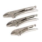 Silverline Zelfvergrendelende griptangen set - 3 delig -..., Ophalen of Verzenden, Nieuw